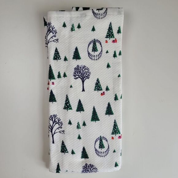 3 SETS KATE SPADE HOLIDAY CHRISTMAS SNOWFLAKE STAR COCKTAIL PARTY TOWELS NWT - Picture 5 of 7